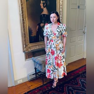 Badgley Mishka flower print dress